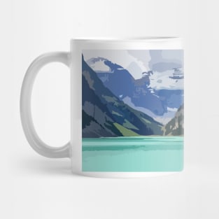 Lake Louise Painting Mug